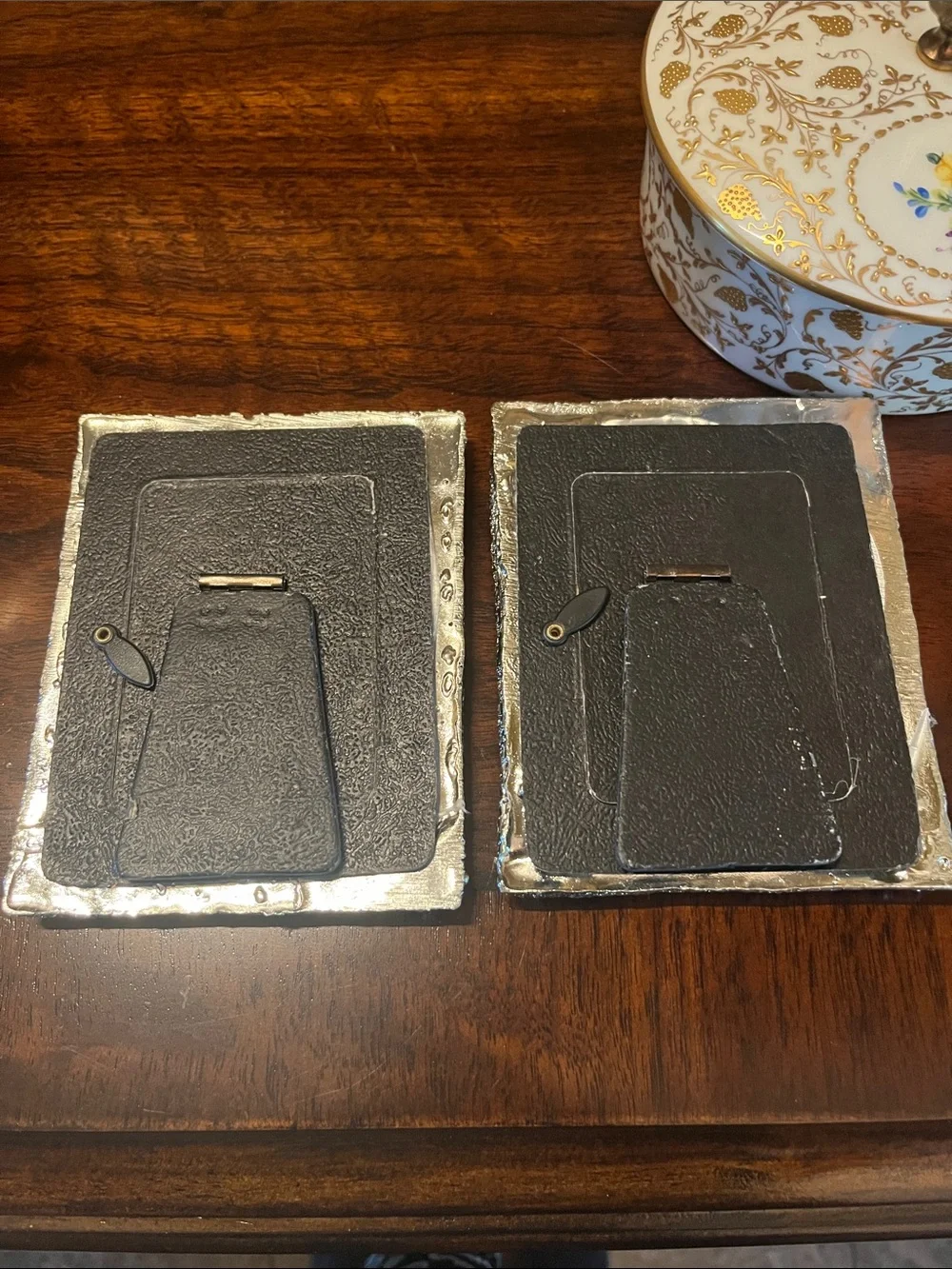 Silver Rose Embellished Picture Frames
